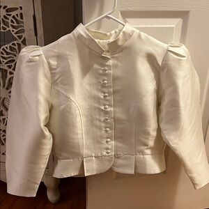 Elegant Destree Amoako Faille Women's Cropped Jacket